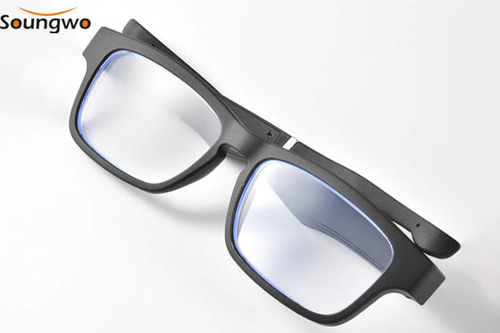 CVC6.0 Mavi Işık Düşük Güç Tüketimini Engelleyen Bluetooth Hoparlör Gözlükleri